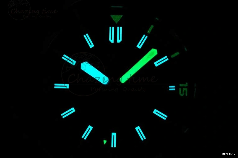 MIROTIME 0311 TechFriendly Aquatimer SS IW3290 RSF 1:1 Best Edition Black Dial on Black Rubber Strap A 7076